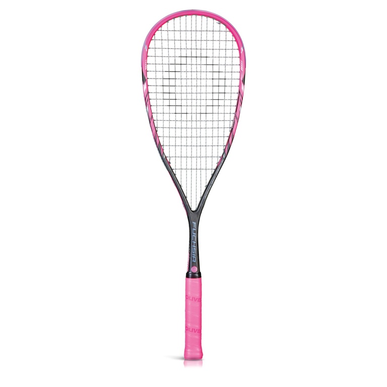 OLIVER Rakieta do squasha Fuchsia (105g/ciężar gripu) 2025 czarna/różowa